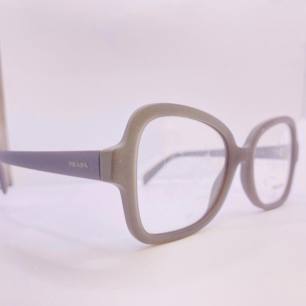 Prada Eyeglasses Frames VPR 25S UFG-1O1 51 [] 18 135 MM Matte Grey Stone - Picture 2 of 9